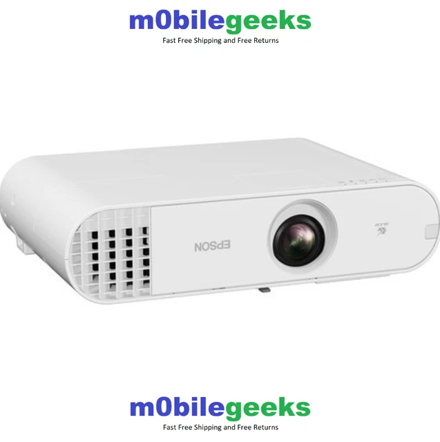 Epson V11H952020 PowerLite U50 3700-Lumen WUXGA 3LCD Wireless Projector - New