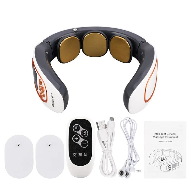Masseur Cervicales Electrique Impulsions Relaxation  Soulagement Douleurs