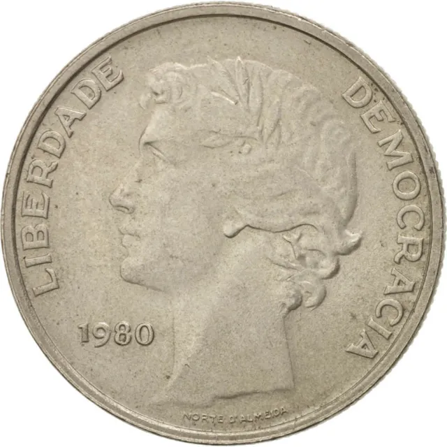[#38083] Münze, Portugal, 25 Escudos, 1980, VZ, Copper-nickel, KM:607a
