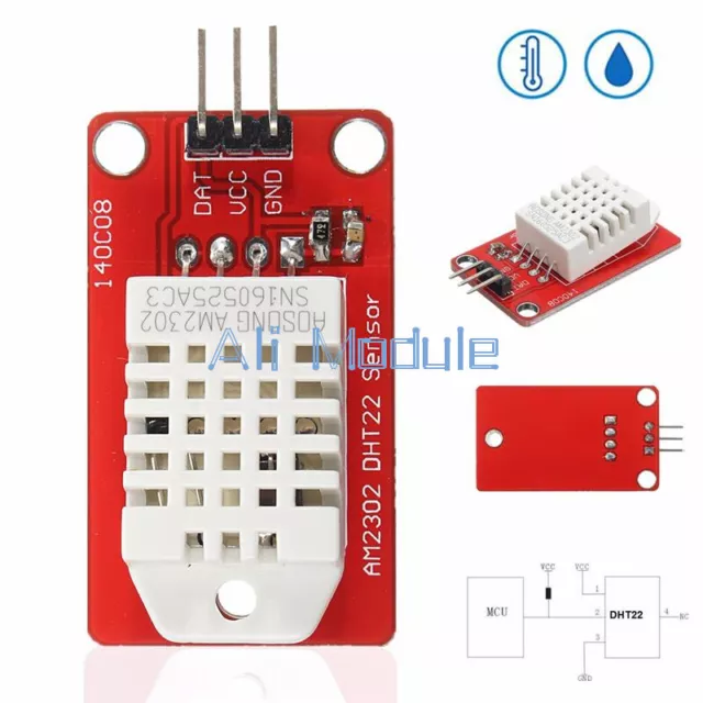 AM2302 DHT22 Digital Temperature & Humidity Sensor Module for Arduino R3