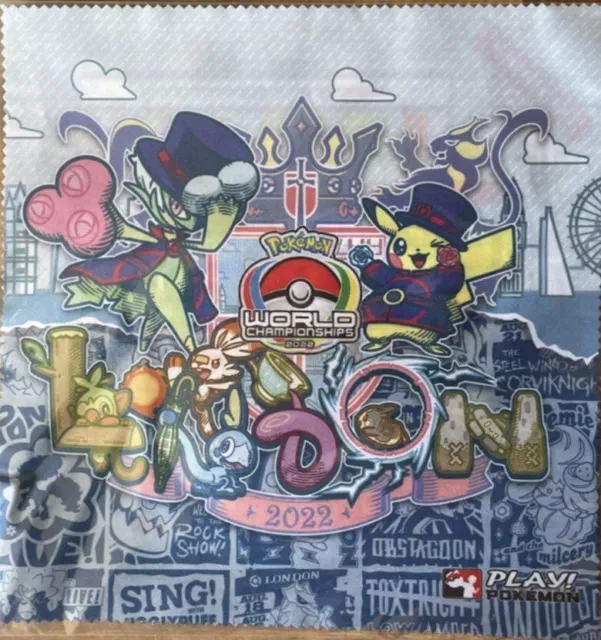 Pokémon 2022 World Championships London Sealed Screen Wipe