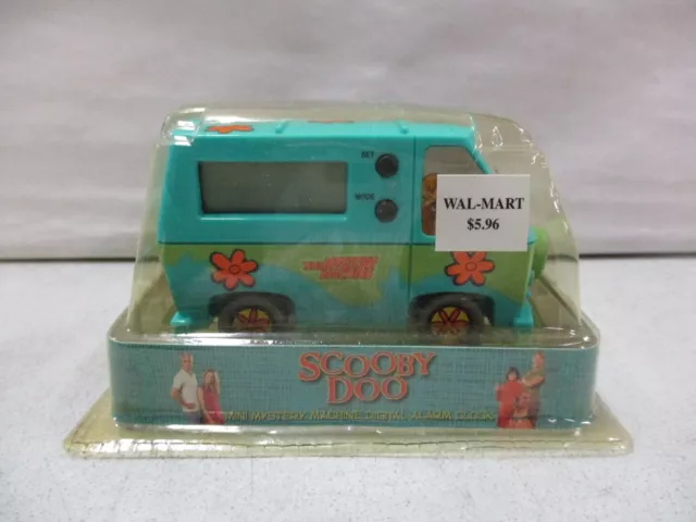 Scooby-Doo Mini Mystery Machine Digital Alarm Clock