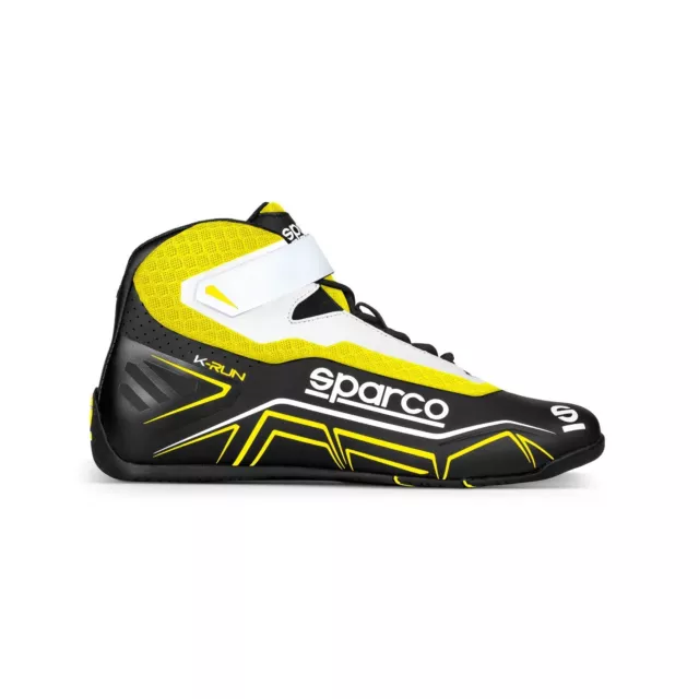 Neu Sparco Kartschuh K-RUN MY20 Schwarz-Gelb (46)