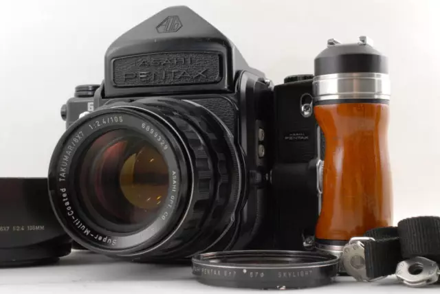 Operation Confirmed Pentax 67 Mirror Up Medium Format Film Camera 6X7 Eye Revell