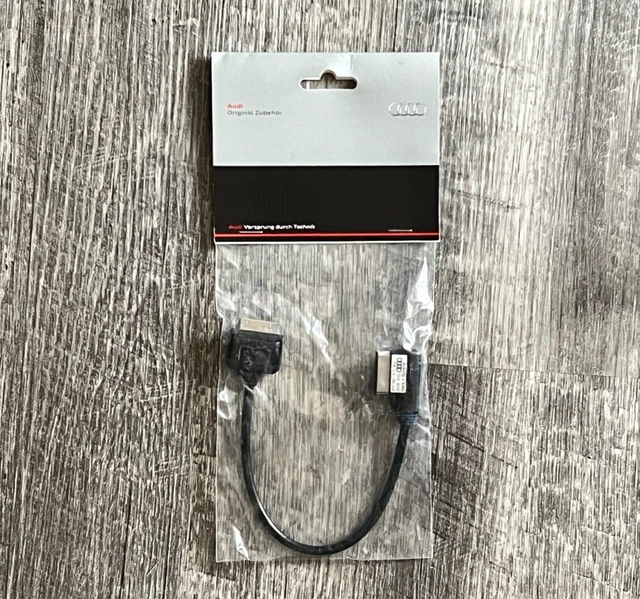Audi iPod Music Interface AMI Adapter Cable 30-PIN OEM 4F0051510AG