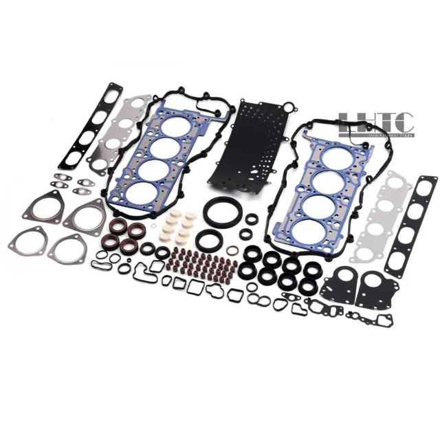 Kit riparazione motore guarnizioni revisione per Audi S4 B6 B7 8E 4,2 V8 BBK BHF