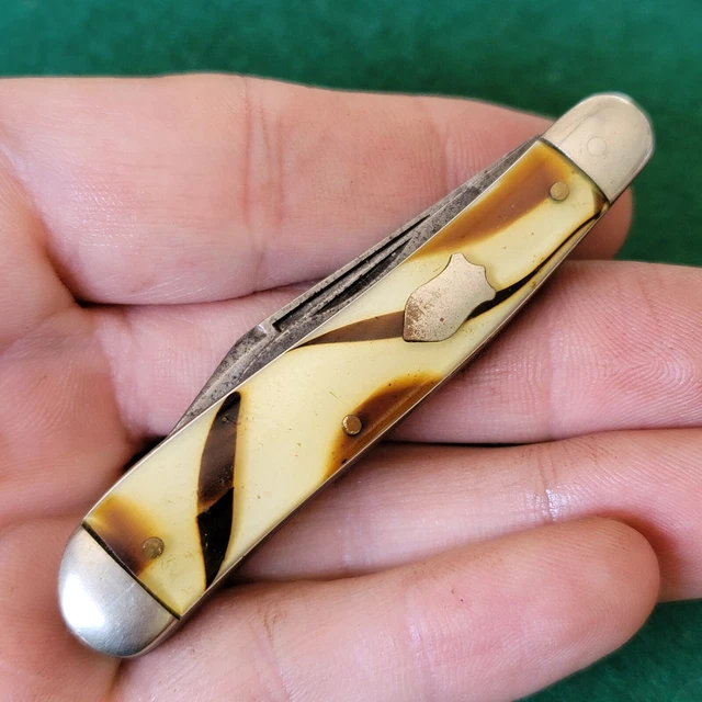 OLD VINTAGE ANTIQUE Schrade Walden 295K Butter Molasses Jack Pocket