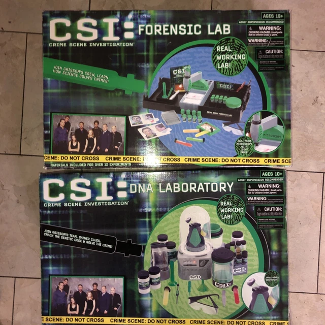 CSI: CRIME SCENE Investigation DNA Laboratory Rare Real Working Lab ...