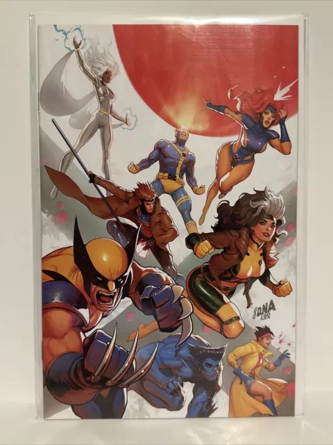 X-MEN 92 HOUSE OF XCII 1 David Nakayama VIRGIN EXCLUSIVE Animated Cartoon Homage