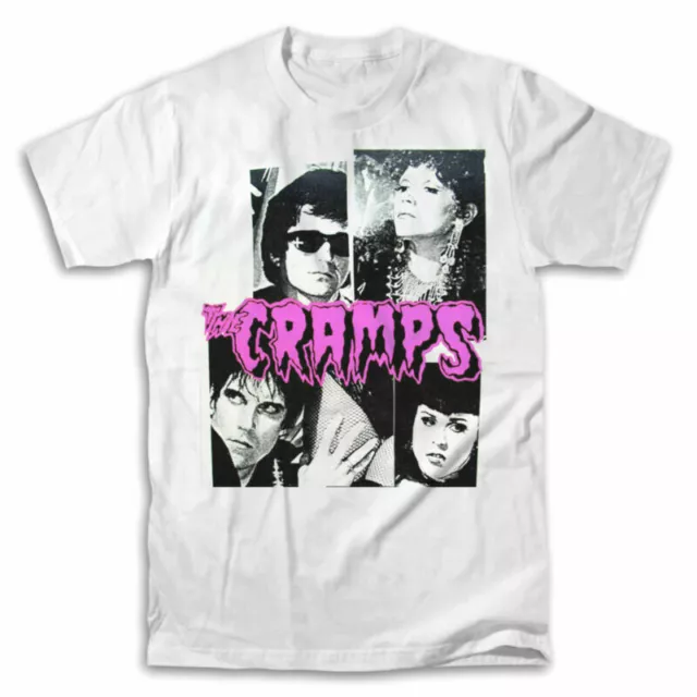 The Cramps Band Short Sleeve Men T-shirt Black All Sizes S to 5XL XX122