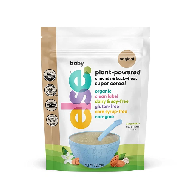 Super Cereal for Babies 6 Mo+, Made with Real Whole Plants for a Nutritionally B