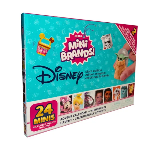 ZURU SURPRISE Disney Store Mini Brands LIMITED EDITION Adventskalender - NEU OVP