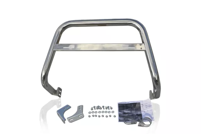 Bull BAR Abar Per Iveco Daily 2014-2021 Furgone Inox -detachable Nome Piastra