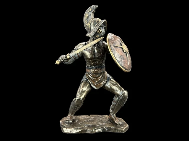 Figurine Hermès (Mercure) Mythologie, Sculpture Veronese, Finition Ancienne, 37 Cm