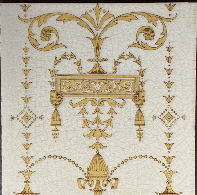 antique tile transfer classical