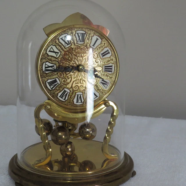 KUNDO MIDGET ANNIVERSARY/400 Day Clock, Not Working, Complete Unit 50.