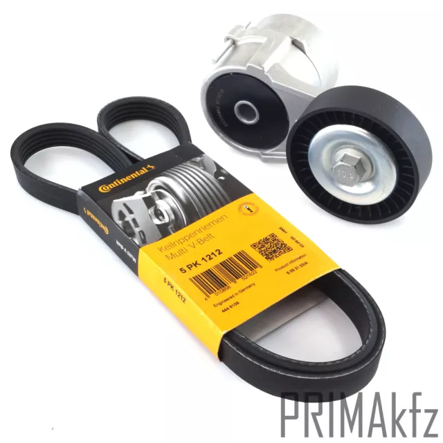 Courroie Conti + Tendeur de Courroie pour Opel Astra G H Meriva Zafira 1.6 1.8