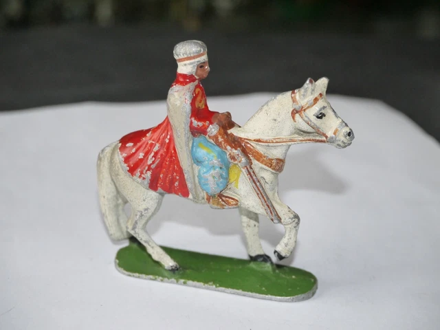 Figurine Quiralu 1/32 Garde Du Sultan Du Maroc – Tambour Major – État Très Bon (manque Bâton)