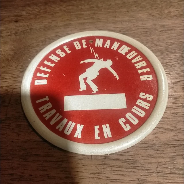 Plaque Vintage Tour De France 1951 - Tôle émaillée, 20x15cm, Made In England