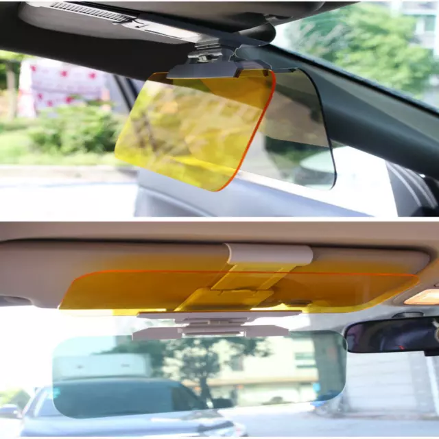 Car Sun Visor Shade Extender Clip on Day and Night anti-glare