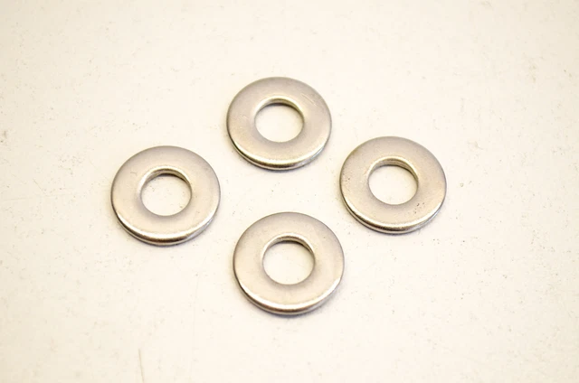 OEM Arctic Cat 0624-247 Stainless Steel Flat Washer .250X.562 Qty 4 NOS