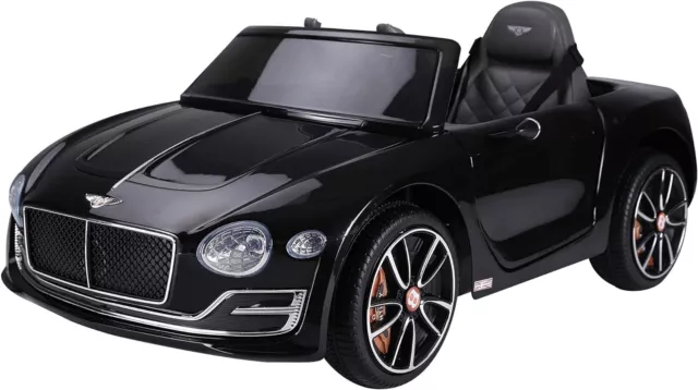 HOMCOM  | Véhicule Électrique pour Enfant Type Bentley | Effets Sonores | Noir |