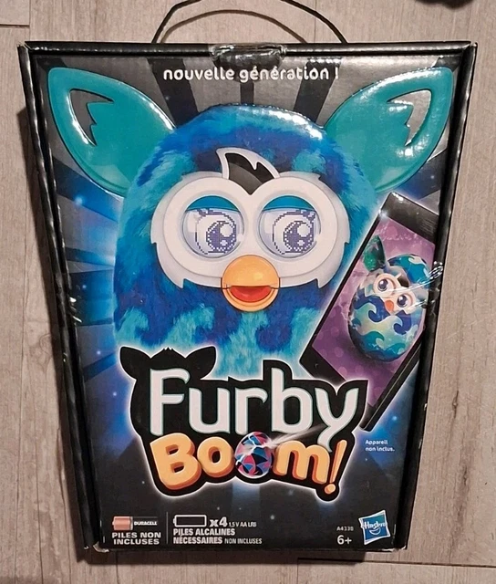 FURBY TIGER 1998 GRIS ET BLANC ( hs ) Plastique/Tissu - Vendu