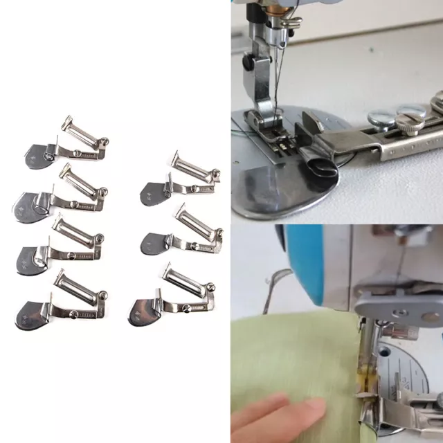 Sewing Machine Hem Roller Dge Curling For Pull-barrel Flat Domestic Foot P.zy
