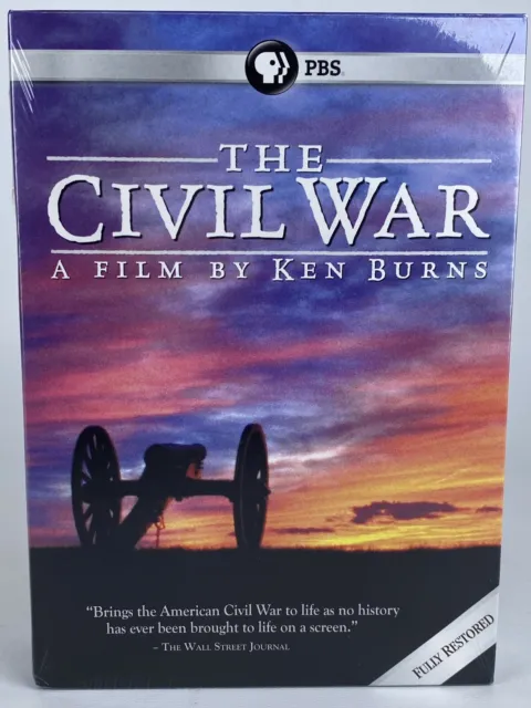 The Civil War DVD Film By Ken Burns DVD 6-Disc Fully Restored PBS Collector NEW