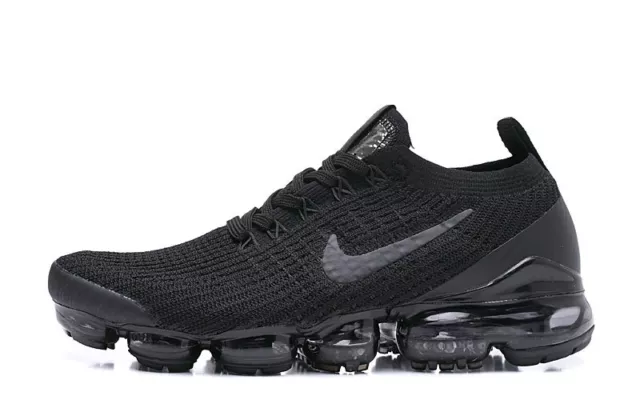 Nike Air VaporMax Flyknit 3 black men's sneakers US sizes 8-11