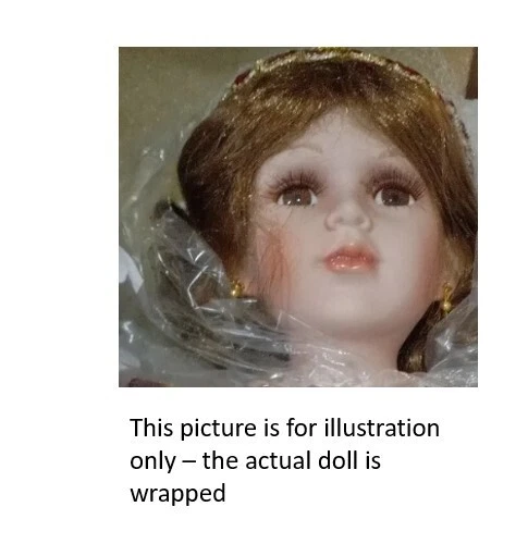 Heritage Signature Collection Christie Porcelain Angel Doll, New in a box, COA 8