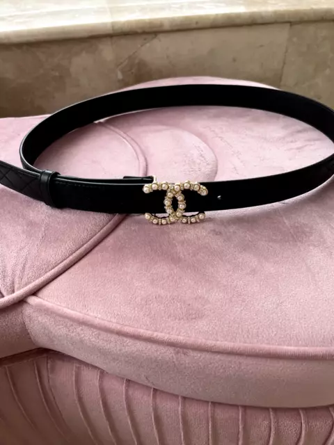 Cinturón de perlas Chanel