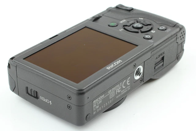 [Near MINT] RICOH GR DIGITAL II 10.1MP Digital Camera Black From JAPAN 8