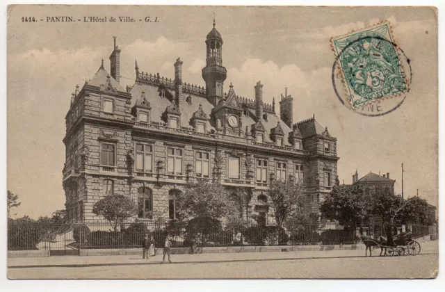 PANTIN - Seine Saint Denis - CPA 93 - l'Hotel de ville