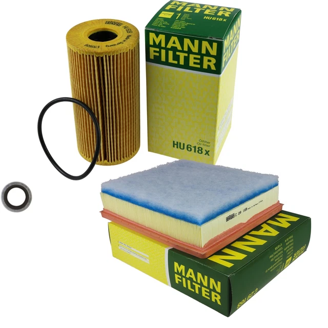 MANN-FILTER INSPECCIÓN SET Juego Filtros Para Renault Modus/Grand 1.5