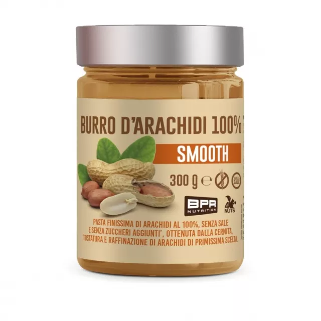 BPR Burro D'Arachidi 100% SMOOTH 300g