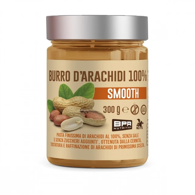 BPR Burro D'Arachidi 100% SMOOTH 300g