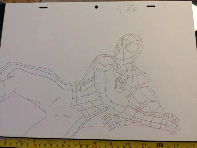 Marvel animation cels Production Ar MARVEL Comics Ultimate Spiderman mcu S2