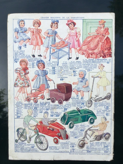 Catalogue Complet A La Samaritaine Paris Jouets