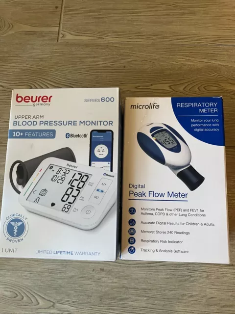 Beurer  Blood Pressure Monitor Series 600 Bluetooth and Respiratory Monitor