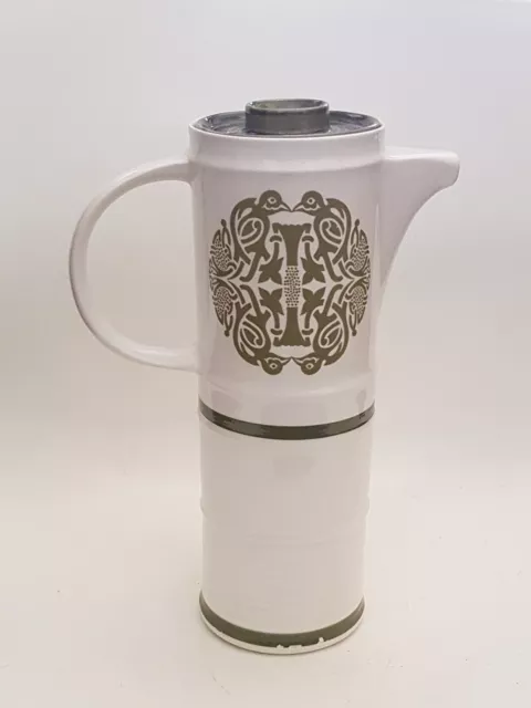 Arklow Tree Of Life Coffee Pot Irish 1960's Pottery Celtic (B9)