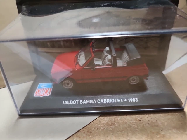 Talbot Simca Samba Cabriolet 1/43 - Modèle Réduit Neuf En Blister IXO