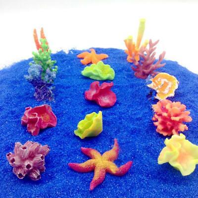 4pcs Mini Artificial Resin Coral Aquarium Starfish Fish Tank Landscaping Decor