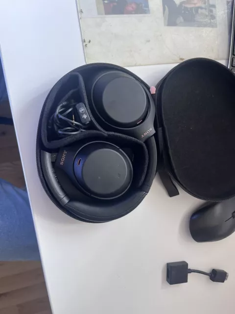 Sony WH-1000XM4 Kabellose Noise Cancelling (Over-Ear) Kopfhörer - Schwarz...