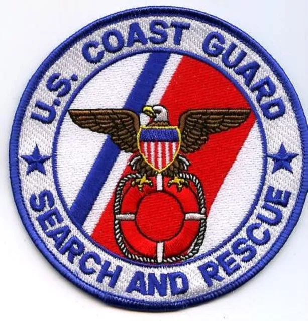 Desert Storm US Coast Protezione Search & Rescue Sar Girocollo 4 " Grande Toppa