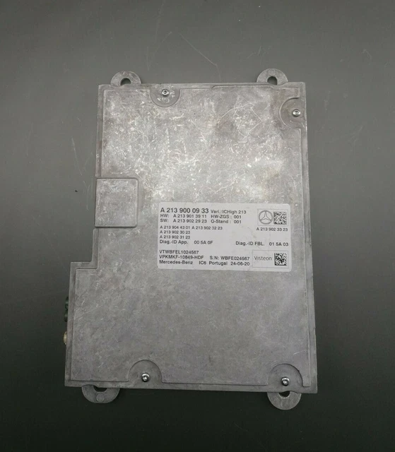 GENUINE MERCEDES W213 Instrument Cluster Control Unit ICHIGH 213