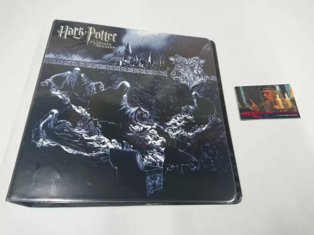 Harry Potter Prisoner of Azkaban Binder + Red Label Promo Cards(1-5) Set #8