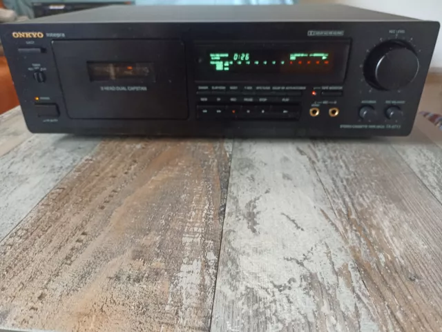 Onkyo Tapedeck TA-6711  Integra High End  3 Kopf Gerät Top