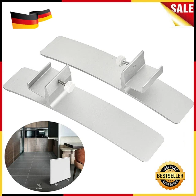 2/4 Stück Standfüße für Infrarotheizung, Standfuß - Halterung Heizpanel Zubehör