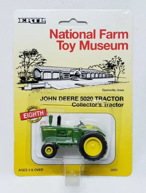JOHN DEERE 5020 Tractor National Farm Museum 8th In Series 1/64 by Ertl ...
